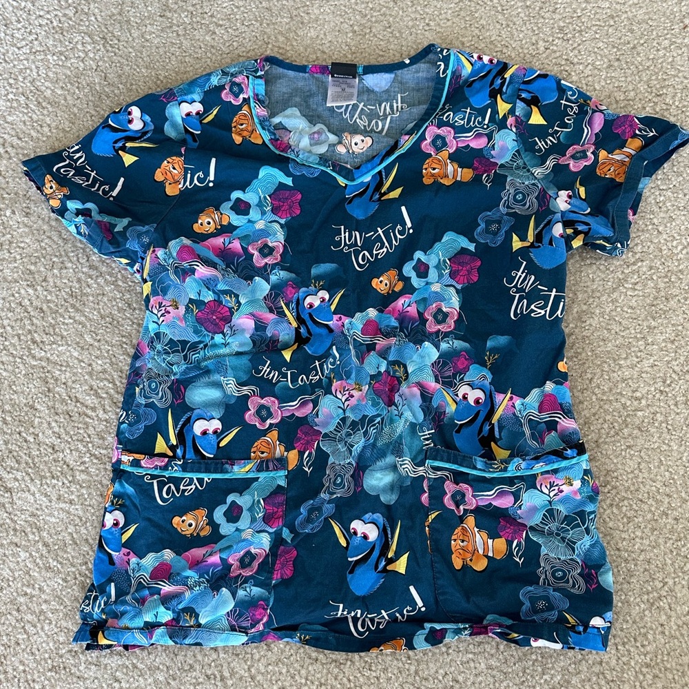 Finding Nemo scrub top
